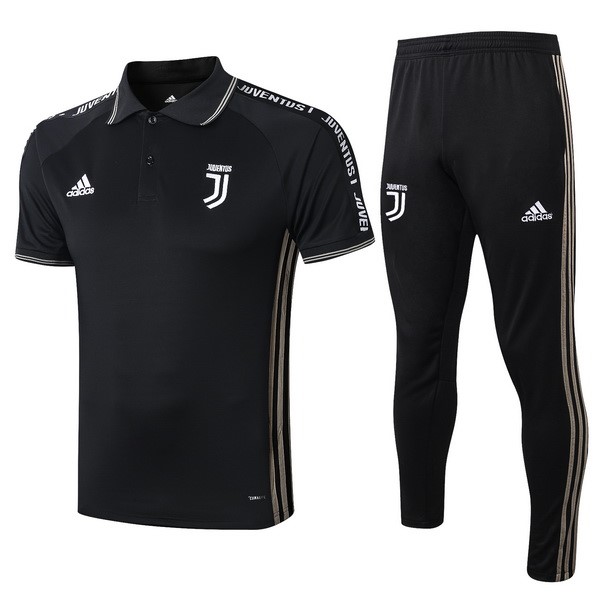 Polo Conjunto Completo Juventus 2019/20 Amarillo Negro